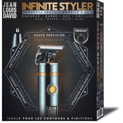 Tondeuse multiusage 4 en 1 - JEAN LOUIS DAVID - Infinite Styler - Barbe, Cont...