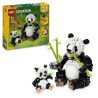 LEGO Creator 31165 3-en-1 Animaux sauvages : la famille de pandas Jeu pour fi...