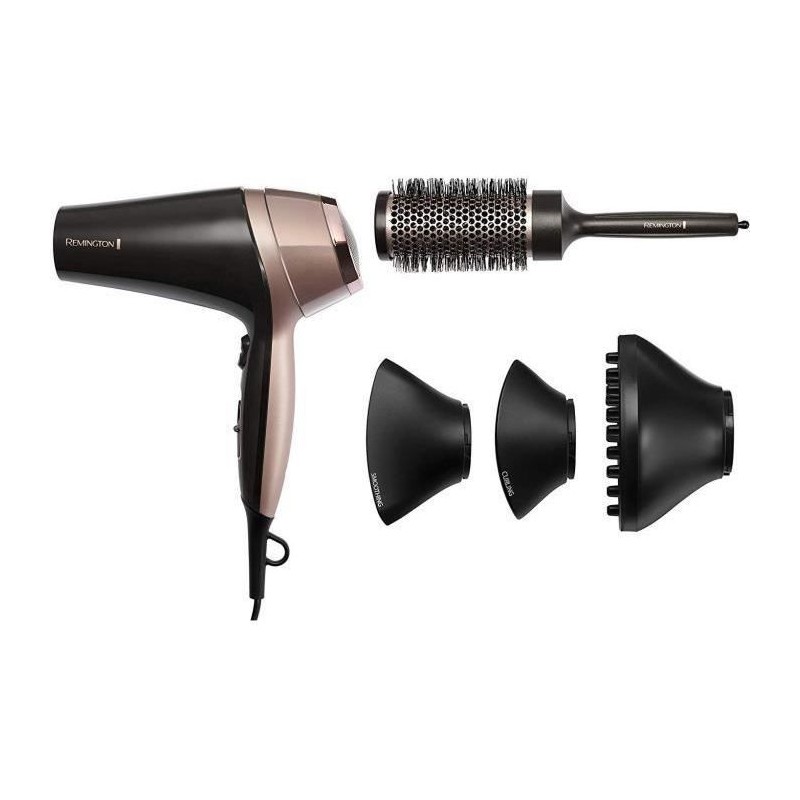 Remington D5706 Coffret Coiffure, Seche-Cheveux Ionique Curl Confidence 2200W...