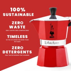 Cafetiere italienne - BIALETTI - Moka Express - Tous feux sauf induction - 6 ...