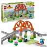 LEGO DUPLO Ma ville 10426 Set d'extension : Les rails et le pont du train - J...