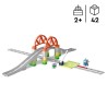 LEGO DUPLO Ma ville 10426 Set d'extension : Les rails et le pont du train - J...