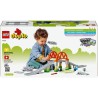 LEGO DUPLO Ma ville 10426 Set d'extension : Les rails et le pont du train - J...
