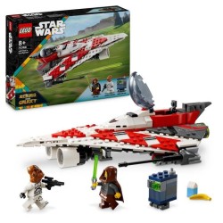 LEGO Star Wars 75388 Le Chasseur Stellaire de Jedi Bob - Réplique Véhicule a ...