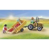 PLAYMOBIL 71442 Fermier avec tracteur et citerne, Country la vie a la ferme, ...