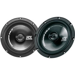 MTX TX265C Haut-parleurs voiture Coaxiaux 16,5cm 2 voies 65W RMS 4O membrane ...