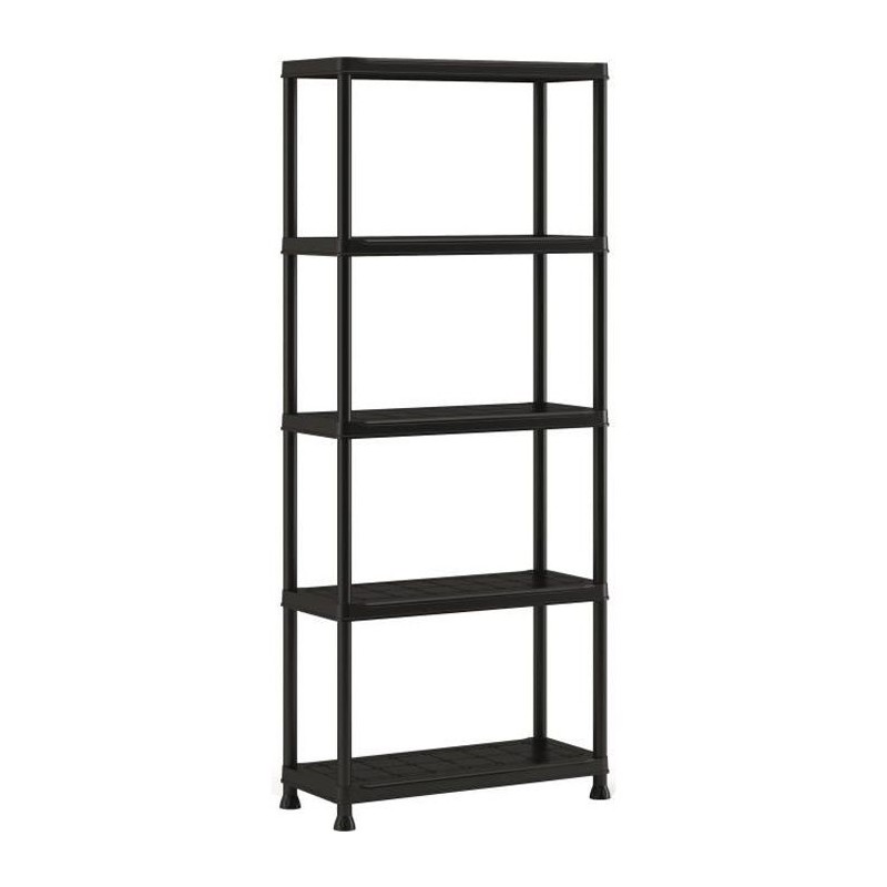 Etagere de rangement - KETER - ETAGERE PLUS 75/5 - 5 tablettes - Noir