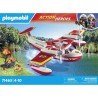 PLAYMOBIL 71463 Hydravion avec pompier - Action Heroes - Les pompiers - Des 4...