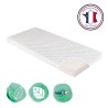 Matelas De Berceau Fresh CANDIDE  50x83x5cm, Sans Traitement, Idéal Cododo, T...
