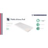 Matelas De Berceau Fresh CANDIDE  50x83x5cm, Sans Traitement, Idéal Cododo, T...