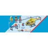 PLAYMOBIL 71203 Hélicoptere de secours, Figurine, City Action Les Secouristes