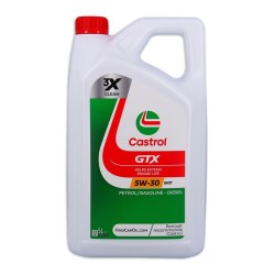Huile moteur - CASTROL GTX 5W-30 RN17 - 5L - 5W30