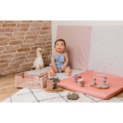 Tapis d'éveil Malin TINEO MON CoeUR 3en1 - Tapis évolutif multifonction - 120...