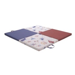 Tapis Malin Trésors de l'océan 3 en 1 - Evolutif - Déhoussable - 120x120x5 cm