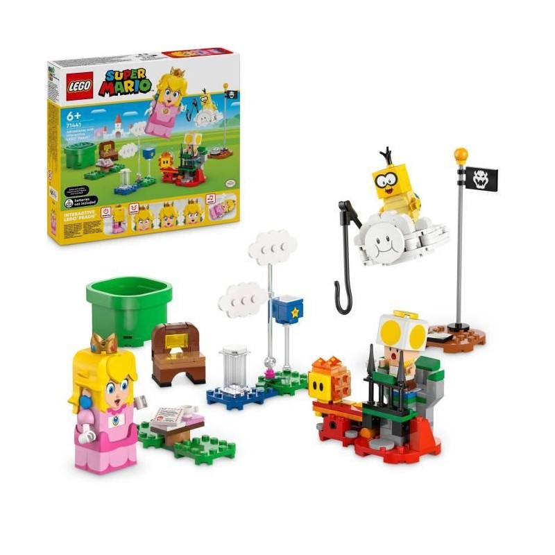 LEGO Super Mario 71441 Les Aventures de LEGO Peach interactive - Jouet de pri...