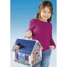 PLAYMOBIL 70985 Maison Transportable Bleue, 3 personnages, Accessoires inclus...