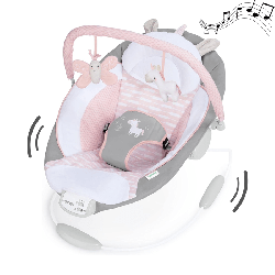 INGENUITY Transat pour bébé - Flora - Arche avec jouets d'éveil amovible, 8 M...