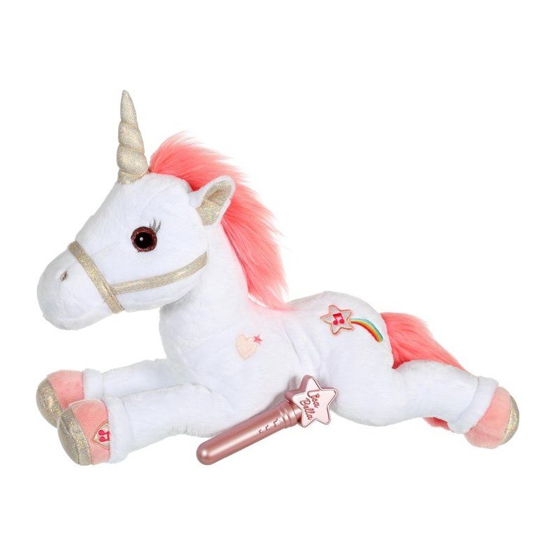 Gipsy Toys - Licorne Lica Bella Magique - 35 cm - Rose et Blanc