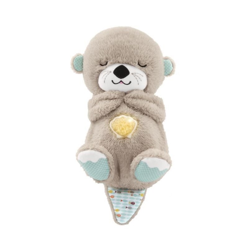 Fisher-Price - Ma Loutre Câlins Bonne Nuit - Peluche Veilleuse Bébé