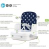 Réhausseur bébé pour table a manger - BENBAT - Portable et lavable - Facile a...