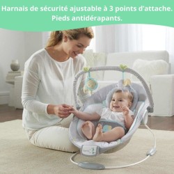 INGENUITY Transat pour bébé-Morrison- Arche avec jouets d'éveil amovible, 8 M...