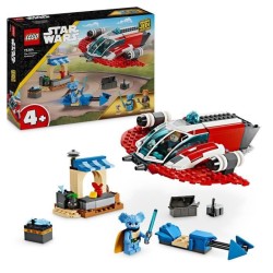 LEGO 75384 Star Wars Le Crimson Firehawk, Jouet de Construction avec Speeder ...
