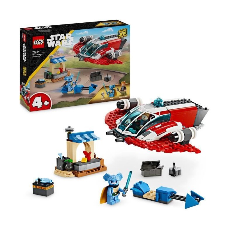 LEGO 75384 Star Wars Le Crimson Firehawk, Jouet de Construction avec Speeder ...