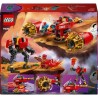LEGO NINJAGO 71830 La moto tempete du robot de Kai - Jouet de construction po...