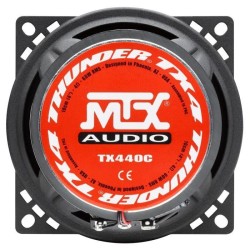 MTX TX440C Haut-parleurs voiture Coaxiaux 2 voies 10cm 60W RMS 4 membrane pul...