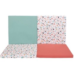 Tapis d'éveil Malin - TINEO - Tapis évolutif multifonction 3-en-1 - 120 x 120...