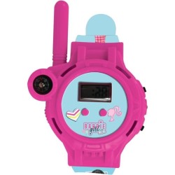 Montre digitale Barbie avec fonction talkie-walkie portée jusqu'a 200 m