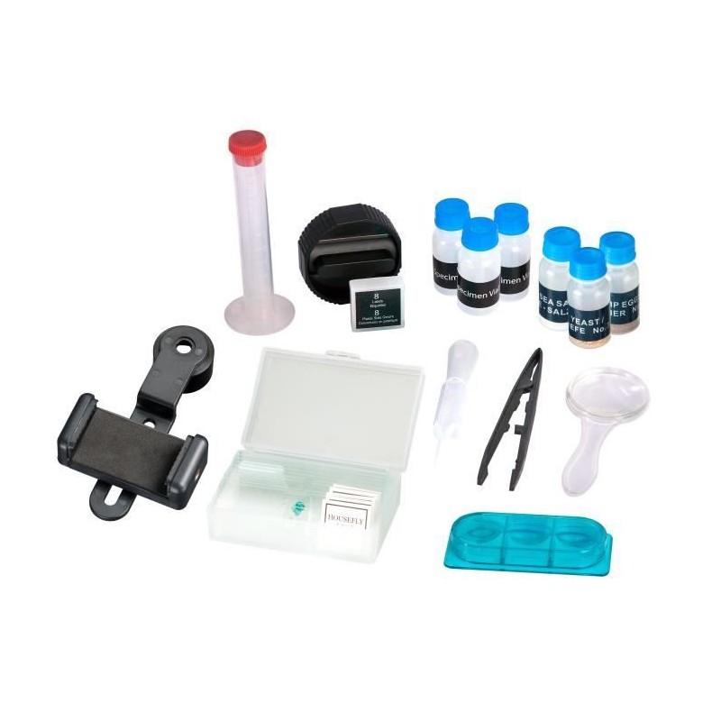 Microscope enfant - National Geographic - 40-640x - avec Adaptateur pour Smar...