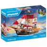 PLAYMOBIL 71418 Chaloupe des pirates, Les pirates, Avec personnages, canons, ...