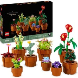 LEGO Icons 10329 Les Plantes Miniatures, Collection Botanique 9 Plantes  Arti...