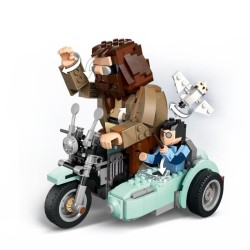 LEGO Harry Potter 76443 La balade en moto de Hagrid et Harry - Jeu de constru...
