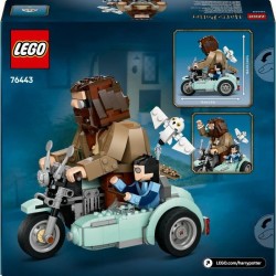 LEGO Harry Potter 76443 La balade en moto de Hagrid et Harry - Jeu de constru...