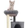 FLOPI Arbre a chat gris foncé- 44,5 x 48 x 86 cm - Gris foncé - 1 plateforme,...