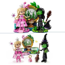 LEGO Wicked 75682 Figurines d'Elphaba et de Glinda - Jouet pour enfant des 10...