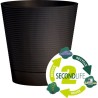 Pot réserve d'eau - GARDEN ID - Green Care Sense Noir-Anthracite 40 cm - Gara...