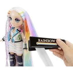 Rainbow High Hair Studio|Studio de coiffure - 1 poupée 27 cm +
