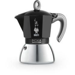 Cafetiere italienne - BIALETTI - NEW MOKA INDUCTION - 6 tasses - 0,28 L - Noi...