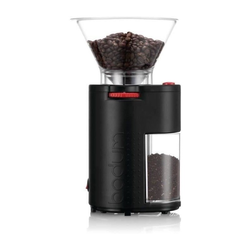 BODUM - BISTRO Broyeur a café électrique, meule inox, 160 W