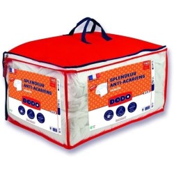 DODO Pack Couette chaude anti-acariens 140x200 cm + 1 oreiller 60x60 cm - Spl...