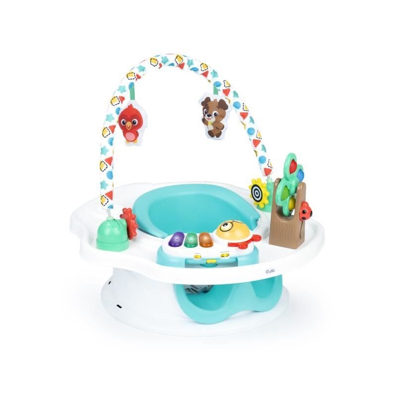 BABY EINSTEIN Siege bébé 3 en 1, Siege d'activités - Réhausseur de table avec...