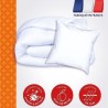 DODO Pack Couette chaude anti-acariens 140x200 cm + 1 oreiller 60x60 cm - Spl...