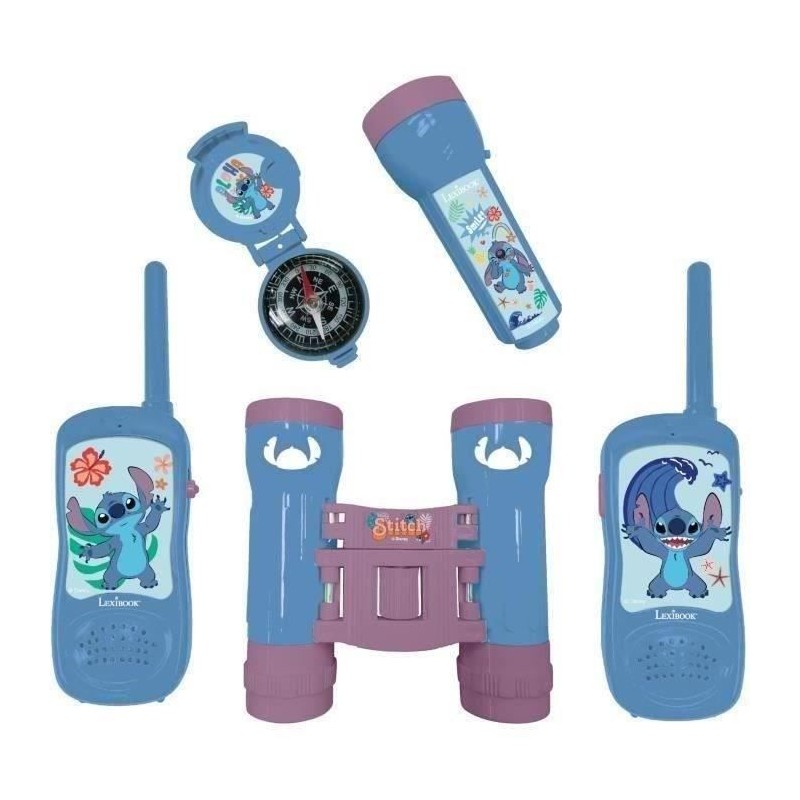 Kit d'aventurier avec talkies-walkies Stitch