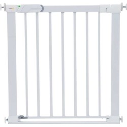 Barriere de sécurité Flat Step - SAFETY 1ST - Blanc - Métal - 73-80 cm - Pres...