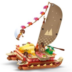 LEGO | Disney 43270 Le Bateau d'Aventure de Vaiana - Jeu de Construction pour...