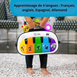 BABY EINSTEIN  Kickin' Tunes Tapis de sol éveil bébé évolutif, 4-en-1, jouet ...