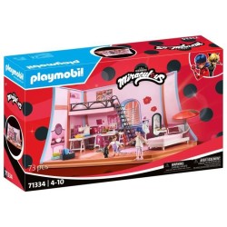 PLAYMOBIL 71334 Miraculous Chambre de Marinette, Miraculous lady bug, 73 piec...